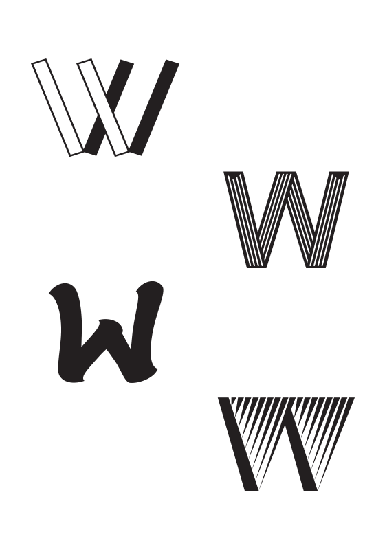 W